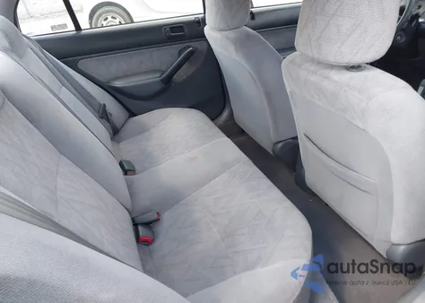 2001 Honda Civic Lx from USA, damaged, VIN JHMES16541S008745